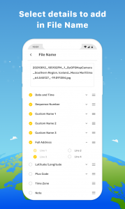 اسکرین شات 6 برنامه GPS Map Camera