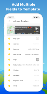اسکرین شات 3 برنامه GPS Map Camera