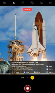 اسکرین شات 2 برنامه GPS Map Camera