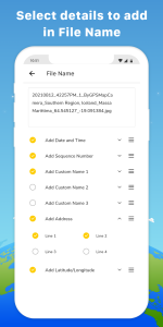 اسکرین شات 8 برنامه GPS Map Camera