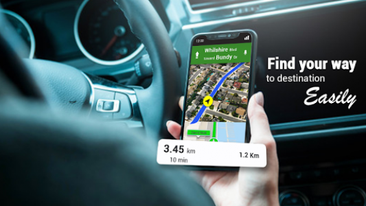 اسکرین شات برنامه GPS Route Tracker- Street View maps & directions 1