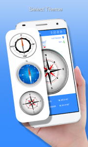 اسکرین شات برنامه GPS Compass-Driving Direction & Best Maps 1