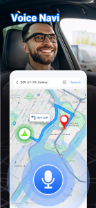 اسکرین شات 3 برنامه GPS Map: Navigator for Driving