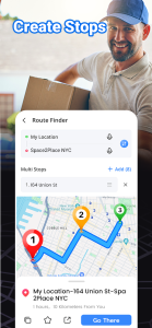 اسکرین شات 2 برنامه GPS Map: Navigator for Driving