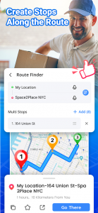 اسکرین شات برنامه GPS نقشه: برنامه ریزی سفر 2