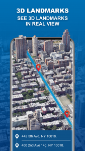 اسکرین شات برنامه GPS ناوبری - نمای ماهواره سفر 4