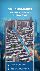 اسکرین شات 3 برنامه GPS Navigation: Road Map Route