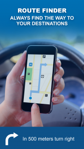 اسکرین شات برنامه GPS Navigation: Road Map Route 6