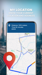 اسکرین شات 4 برنامه GPS Navigation: Road Map Route