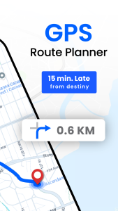 اسکرین شات 2 برنامه GPS Navigation - Route Planner