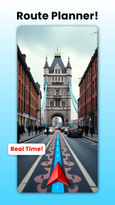 اسکرین شات 1 برنامه GPS Navigation - Route Planner