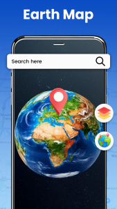 اسکرین شات برنامه Street View & Live Earth Map 3
