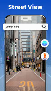 اسکرین شات برنامه Street View & Live Earth Map 1