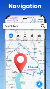 اسکرین شات برنامه Street View & Live Earth Map 2