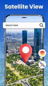 اسکرین شات برنامه Street View & Live Earth Map 6