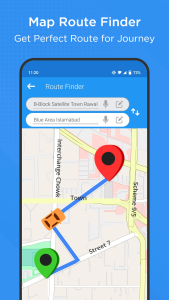 اسکرین شات 4 برنامه Easy Route Finder & Voice Maps