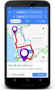 اسکرین شات برنامه GPS Route Finder and Location 5