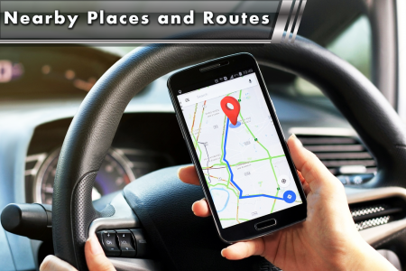 اسکرین شات برنامه GPS Route Finder and Location 1