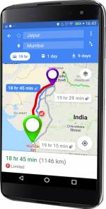 اسکرین شات برنامه GPS Route Finder and Location 7