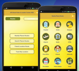 اسکرین شات برنامه GPS Route Finder and Location 6