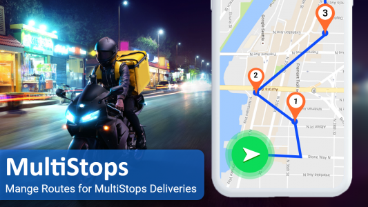 اسکرین شات 1 برنامه GPS Maps Location & Navigation