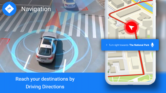 اسکرین شات 4 برنامه GPS Maps Location & Navigation