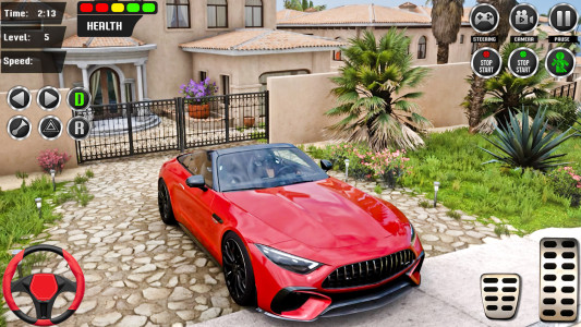 اسکرین شات 3 بازی Driving School - Car Games 3D