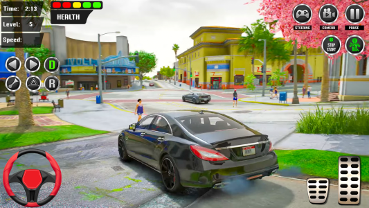 اسکرین شات 2 بازی Driving School - Car Games 3D
