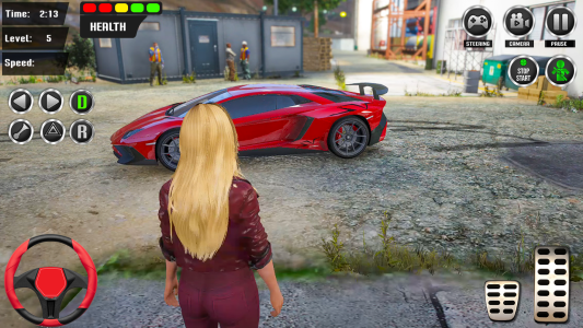 اسکرین شات 4 بازی Driving School - Car Games 3D