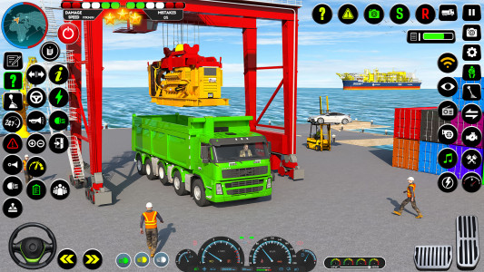 اسکرین شات بازی Cargo Truck 3D Euro Truck Game 8