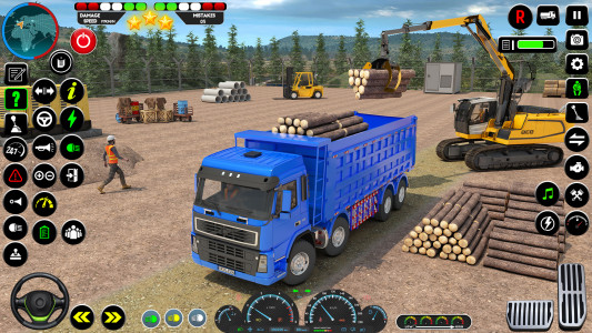 اسکرین شات بازی Cargo Truck 3D Euro Truck Game 2