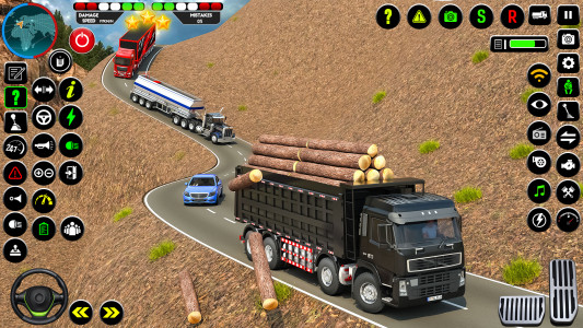 اسکرین شات 3 بازی Cargo Truck 3D Euro Truck Game