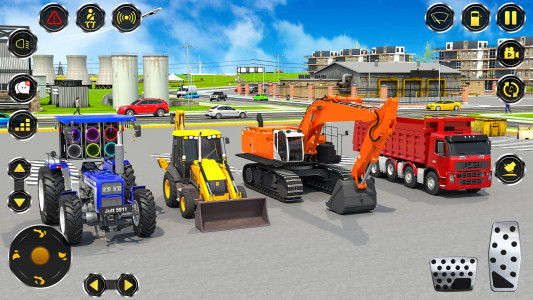 اسکرین شات بازی Real JCB Backhoe Loader Game 7