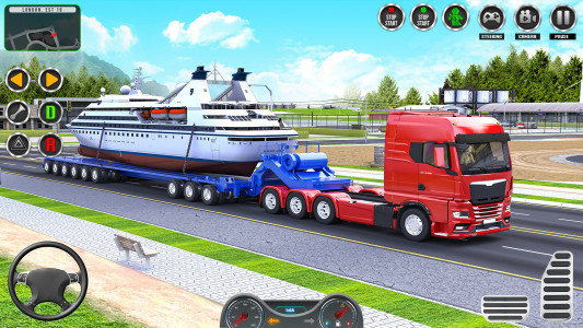 اسکرین شات 3 بازی Machinery Cargo truck Game