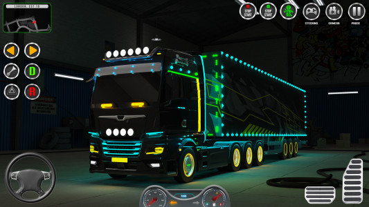 اسکرین شات 7 بازی Machinery Cargo truck Game