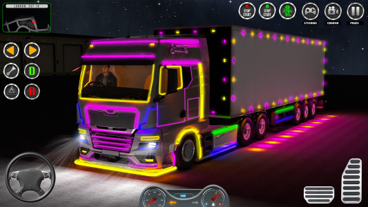 اسکرین شات 5 بازی Machinery Cargo truck Game