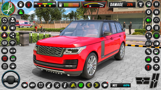 اسکرین شات بازی Car Driving 3D Car School Game 3