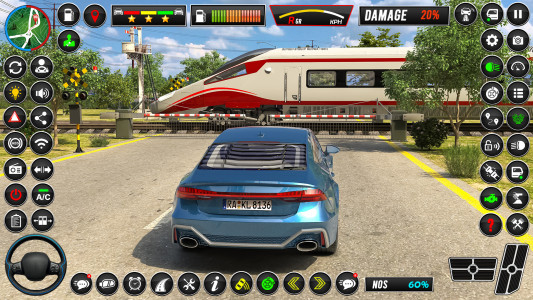 اسکرین شات بازی Car Driving 3D Car School Game 5