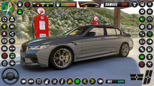 اسکرین شات بازی Car Driving 3D Car School Game 4