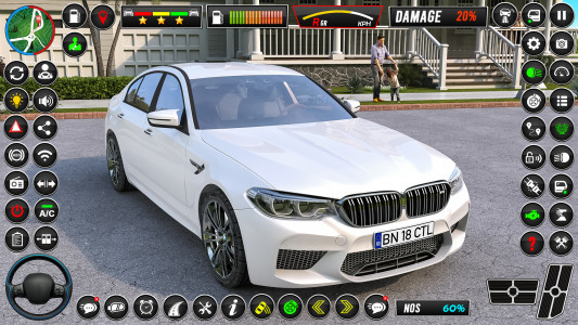 اسکرین شات بازی Car Driving 3D Car School Game 2