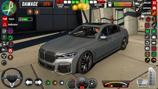 اسکرین شات 1 بازی Car Driving 3D Car School Game
