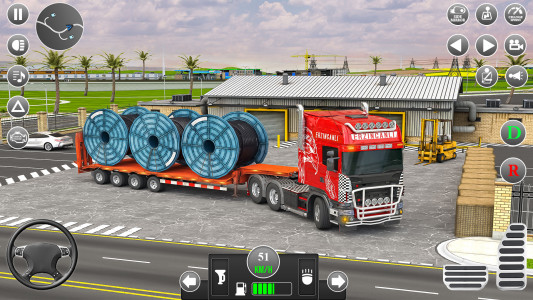 اسکرین شات بازی Euro Truck Game Transport Game 4