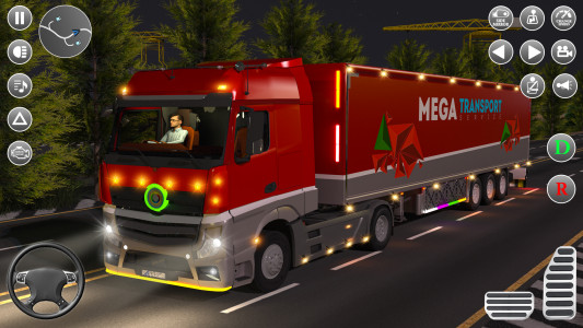 اسکرین شات بازی Euro Truck Game Transport Game 1