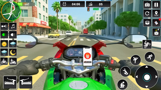 اسکرین شات 6 بازی Pizza Delivery Bike Games 3D