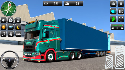 اسکرین شات 1 بازی Real Truck Driving Game Sim 3D