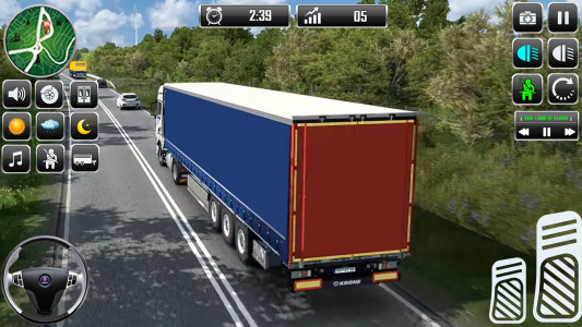 اسکرین شات 2 بازی Real Truck Driving Game Sim 3D