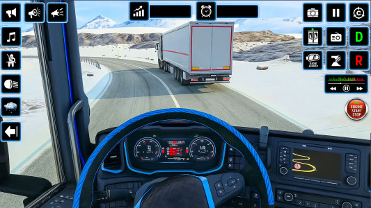 اسکرین شات 6 بازی Truck Driver 3D US Truck Game