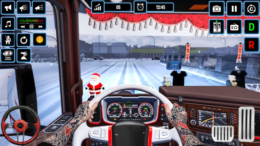 اسکرین شات 6 بازی Truck Driver 3D US Truck Game