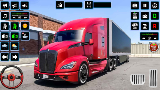 اسکرین شات 7 بازی Truck Driver 3D US Truck Game