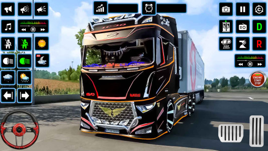 اسکرین شات 5 بازی Truck Driver 3D US Truck Game